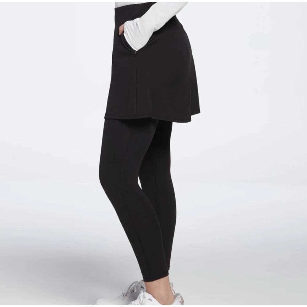 NWT Calia Golf Womens‎ Double Eagle Skort XS 15” Length 7/8 Leggings Pockets